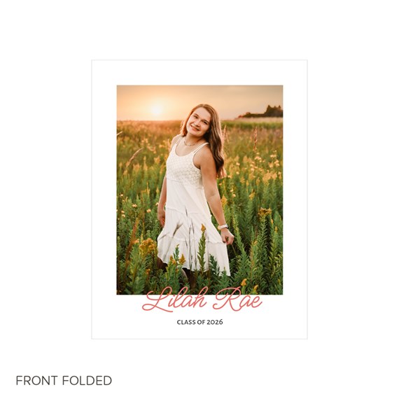 photo placeholder with printed text