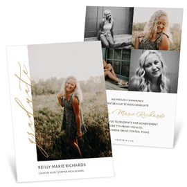 Side Note - Graduation Invitations