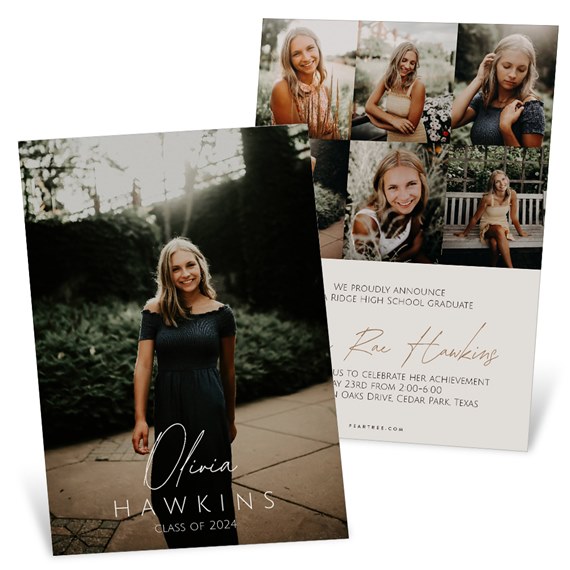 Mixed Type - Graduation Announcements