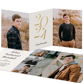 Simple Year - Graduation Announcements