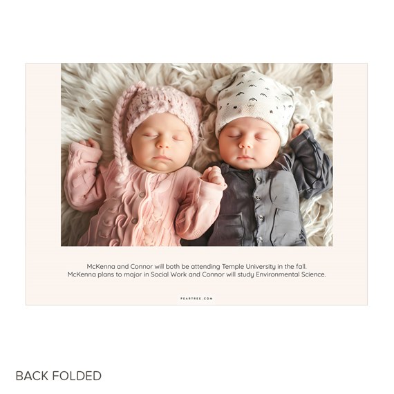 photo placeholder with text area