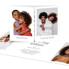 Twin Images - Graduation Party Invitations