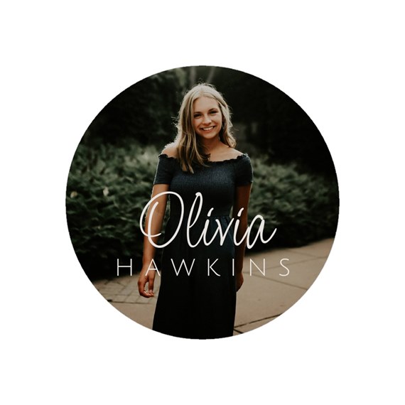 photo placeholder with customizable text area