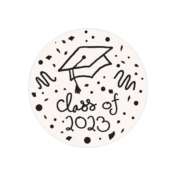 Grad Sketch - Graduation Envelope Seals