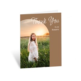 On the Curve - Thank You Card