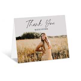 Scrawled Graduate - Thank You Card