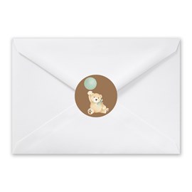 Bearly - Sage - Envelope Seals
