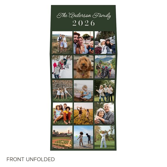 collage photo placeholder with text area