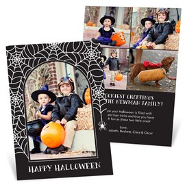 Arched Web - Halloween Card