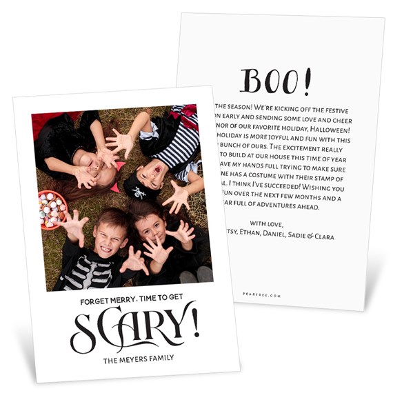 Get Scary - Halloween Card
