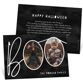 Boo - Halloween Card