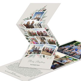 Trimmed in Photos - Christmas Card