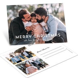 Minimalist Greeting - Christmas Postcard