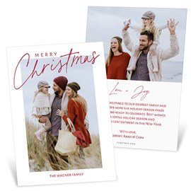 Mixed Font - Christmas Card