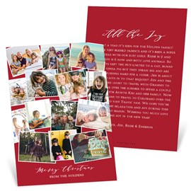 Year Collage - Christmas Card