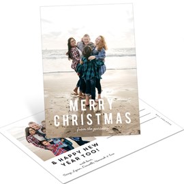 Simplicity - Christmas Postcard
