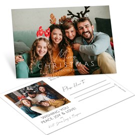 Mixed Greeting - Christmas Postcard