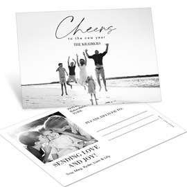 Cheers - New Year Postcard