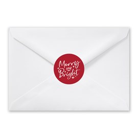Merry and Bright Days - Envelope Seals