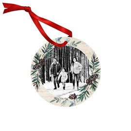 Rustic Beauty - Metal Ornament