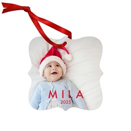 Merry Baby - Metal Ornament