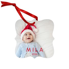 Merry Baby - Metal Ornament