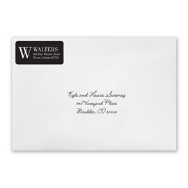 Monogram - Address Labels