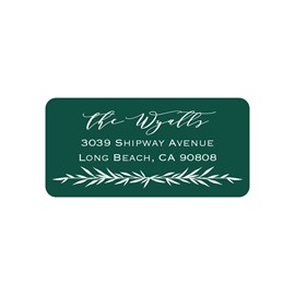 Greenery - Address Labels
