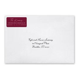 Scrawled Signature - Address Labels