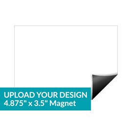 Upload Your Design - 4.875 x 3.5 Save the Date Magnet