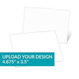 Upload Your Design - 4.875 x 3.5 Insert Card