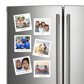 5" x 5" Caption Magnets - Set of 6