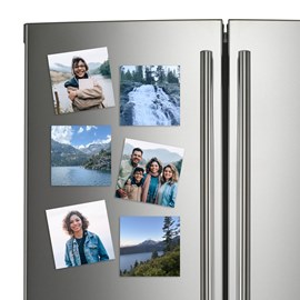 5" x 5" Photo Magnets - Set of 6
