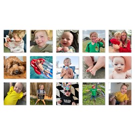 3" x 3" Photo Magnets - Set of 15