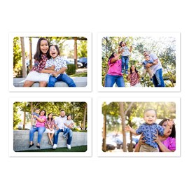 7" x 5" Border Magnets - Set of 4