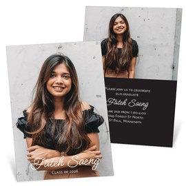 Flourishing - Vertical - Graduation Announcements