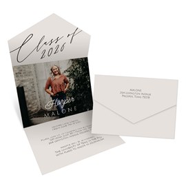 Classic - Seal & Send Graduation Announcements