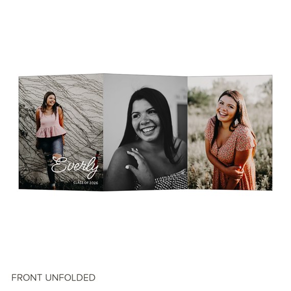 photo areas with decorative text