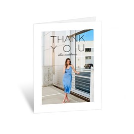 Top Text - Thank You Card