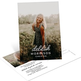 Mixed Type - Graduation Announcement Postcard