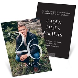 Translucent Year - Mini Graduation Announcements