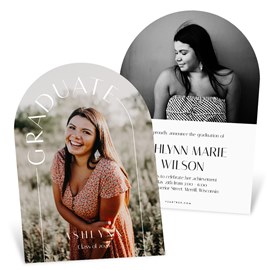 Graduate Arch - Graduation Invitations