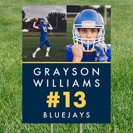 Meet the Athlete - Graduation Party Yard Sign