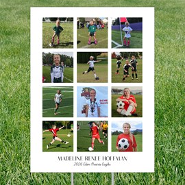 Through the Years - Graduation Party Yard Sign