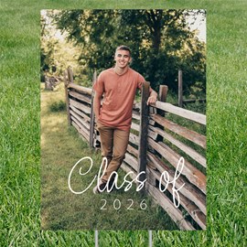 Simple Class - Graduation Party Yard Sign