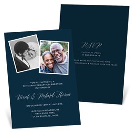Remember When - Anniversary Invitations