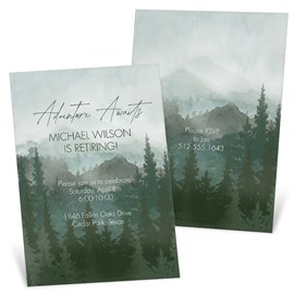 Adventure Awaits - Party Invitations