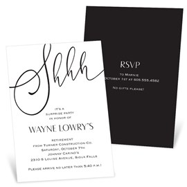 Surprise - Party Invitations