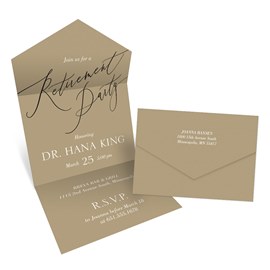 Scrawled - Retirement Party Invitations