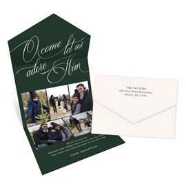 Adore Him - Seal & Send Christmas Card